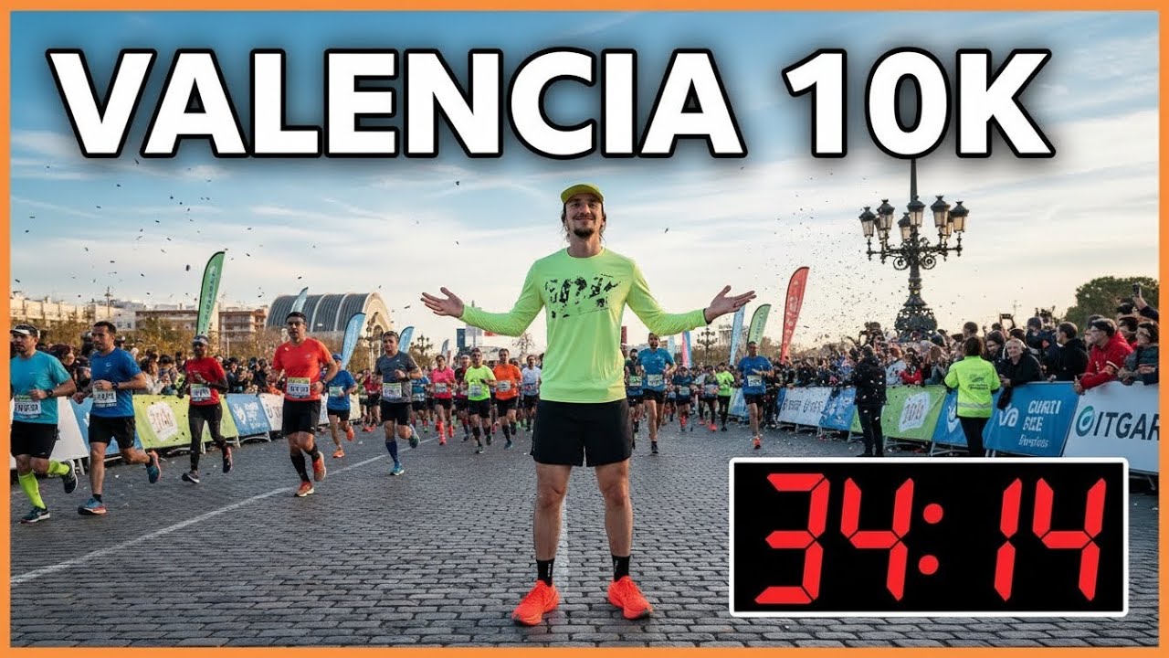 Valencia 10K 2025: Šialené tempo a Európske rekordy! 🔥 (Full POV Race)