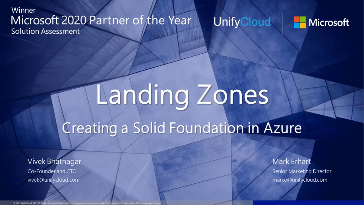 Landing Zones - Creating a Solid Foundation in Azure