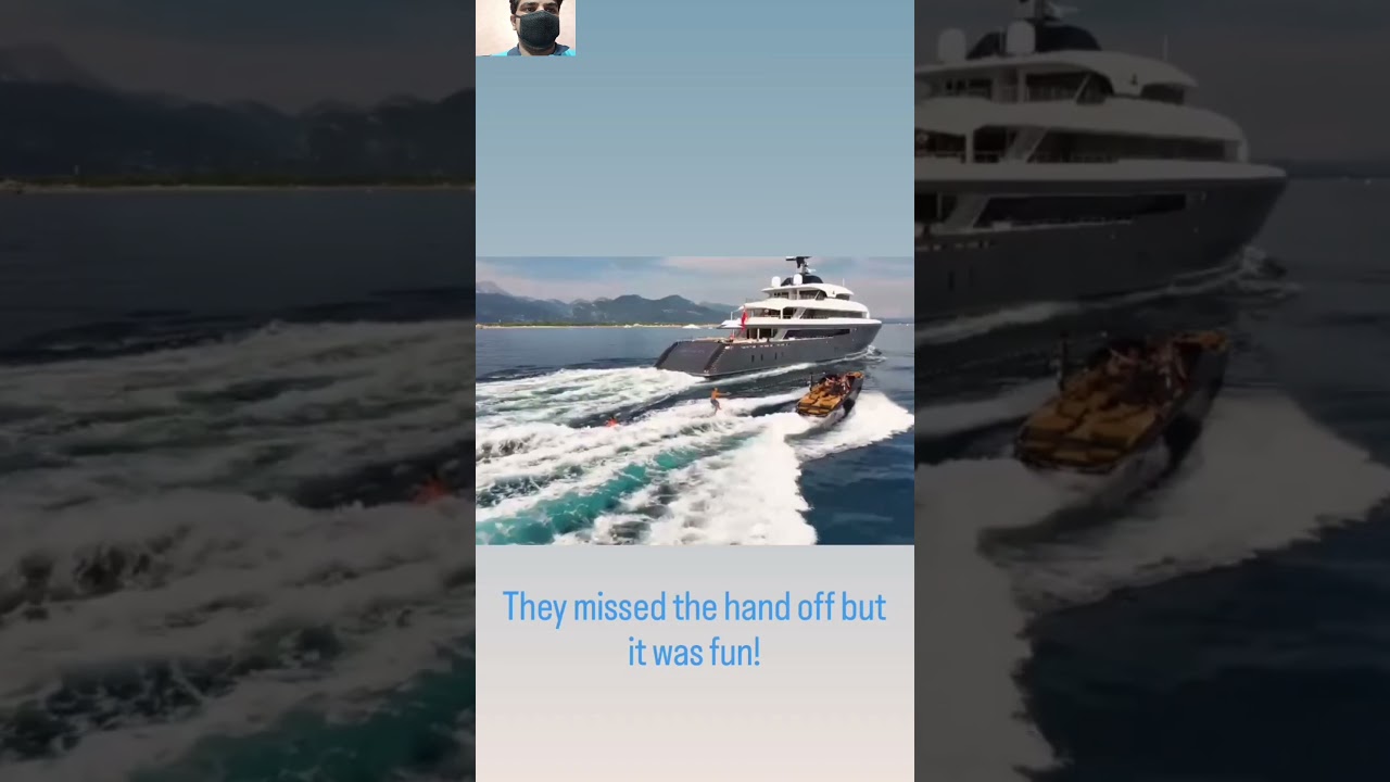 Dan bilzerian does surfing with Yacht