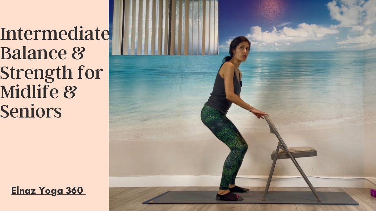 Stronger Balance, Steady Steps for midlife and beyond. (Intermediate level)