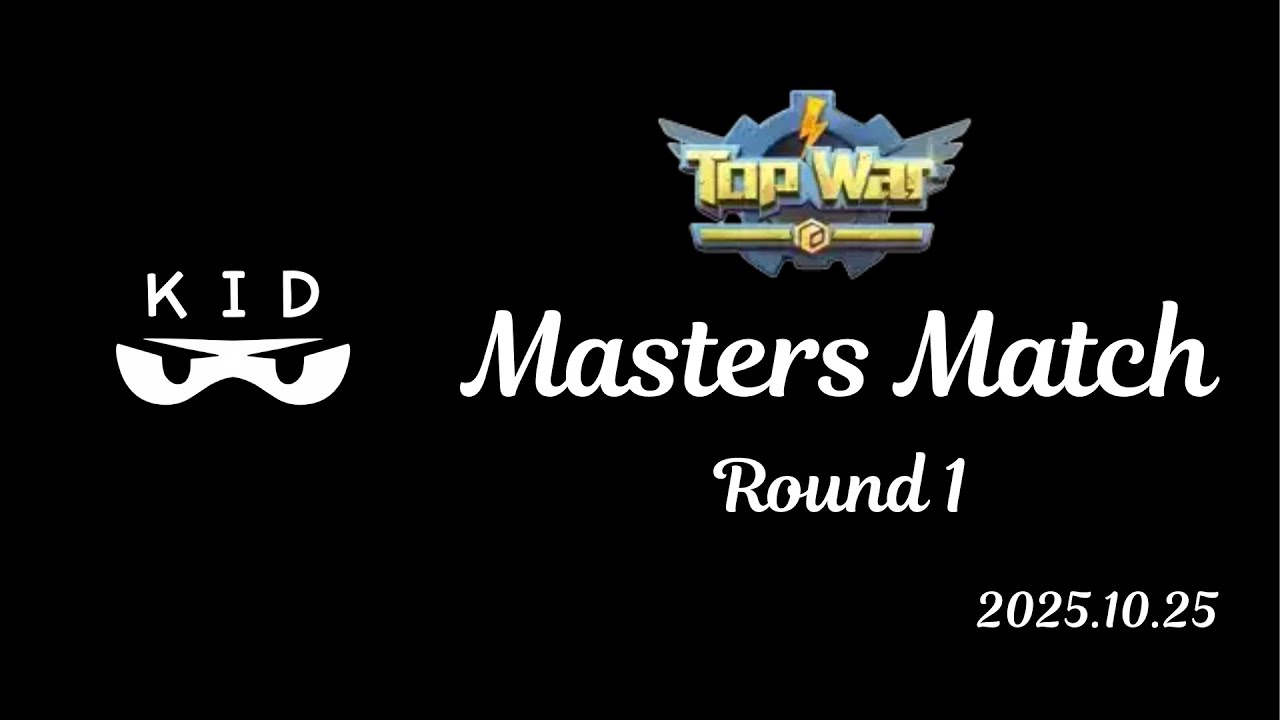 [Topwar s3223] Masters Round 1