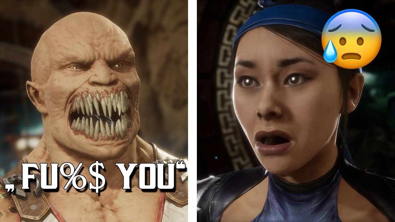 Characters Say NAUGHTY Words! | Mortal Kombat 11