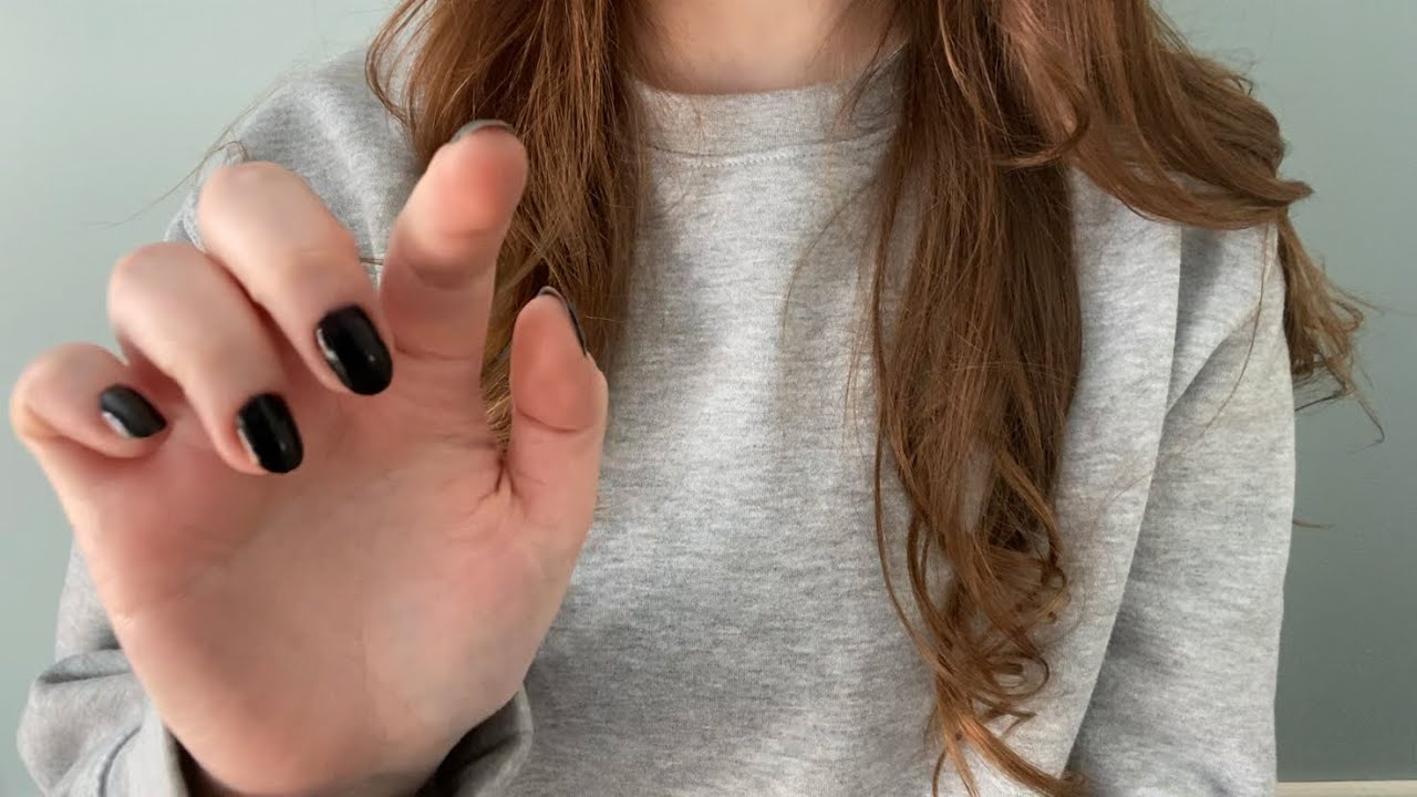 ASMR Hand Movements (Mouth Sounds, Trigger Words, Word Repetition)