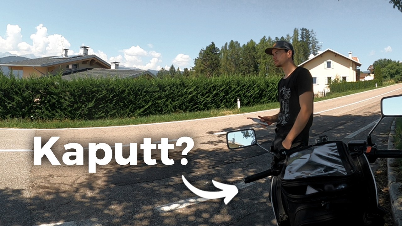 Reiseabbruch am ersten Tag? - Südtirol Solo Motorradtour
