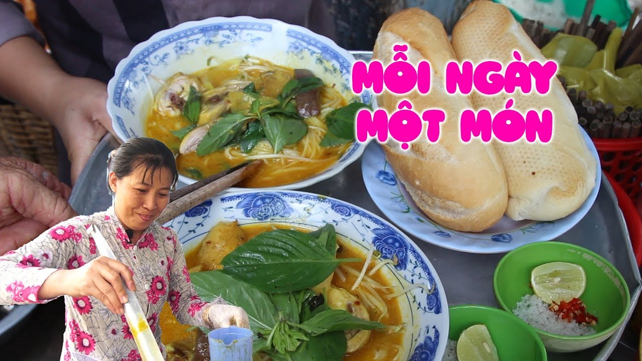 Mỗi ng&agrave;y một m&oacute;n, 20 năm chị Tr&igrave;nh chiều l&ograve;ng thực kh&aacute;ch S&agrave;i G&ograve;n