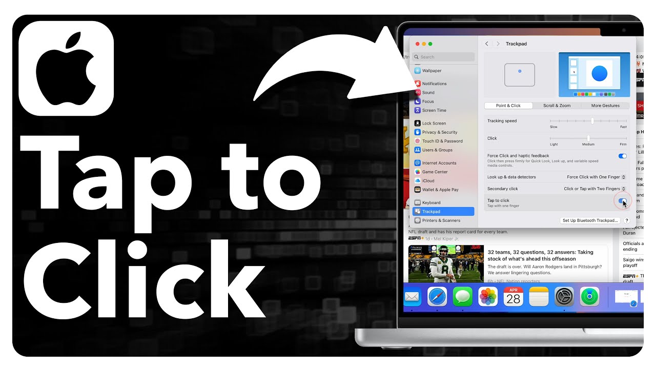 How To Enable Tap To Click On Mac