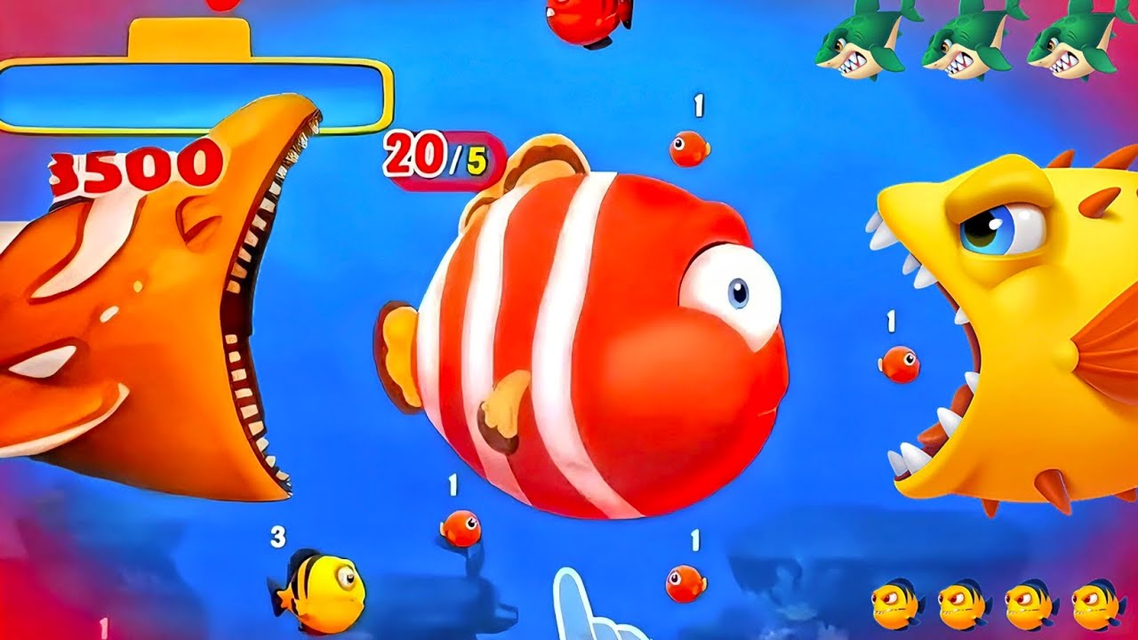 Fishdom 🐟 Monster Shark Extreme Attack 🔥 Fish Rescue from Monster Shark 🦈 Fishdom Ads Level 358