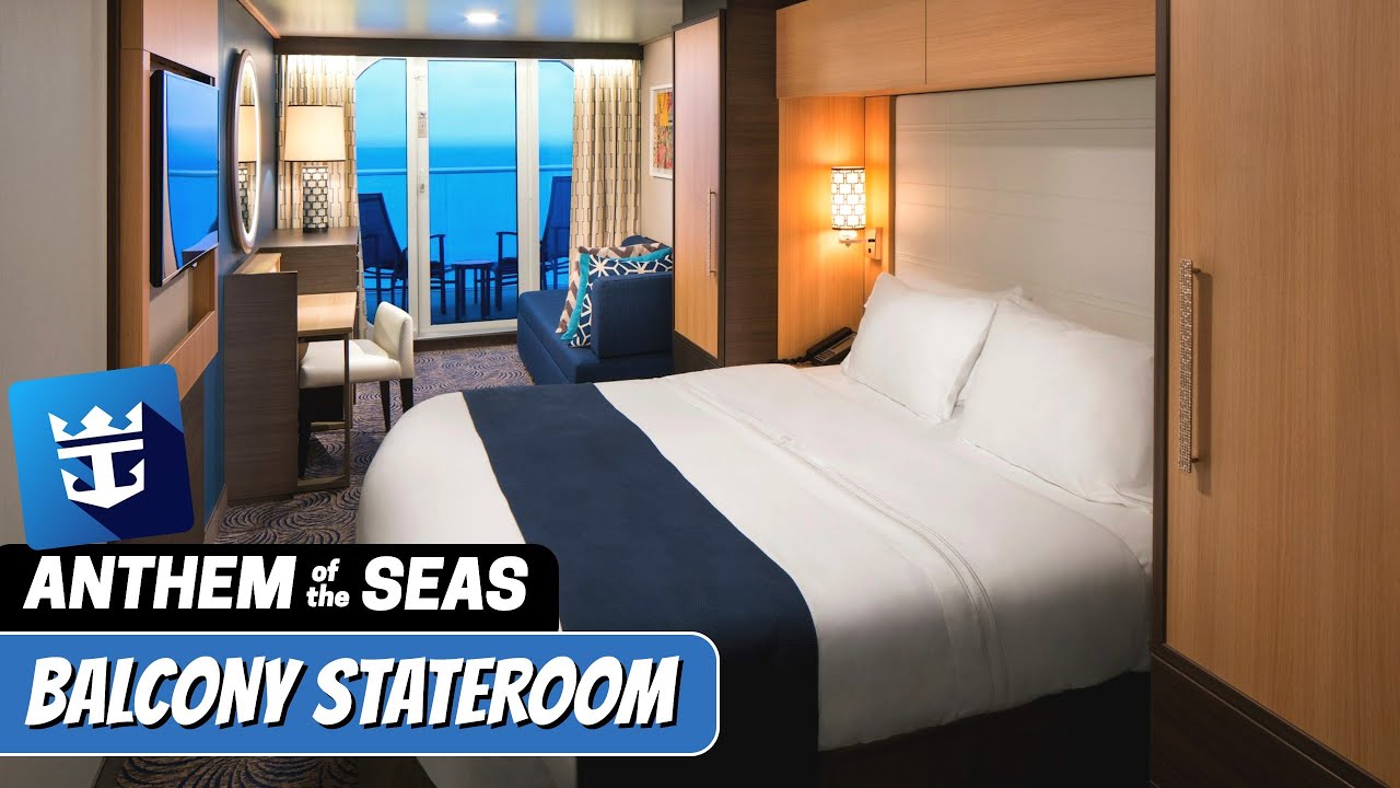 Anthem of the Seas | Balcony Stateroom Tour & Review 4K | Royal Caribbean
