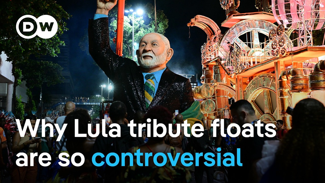 What's behind the controversy over floats praising Brazil's President at Rio's carnival? | DW News