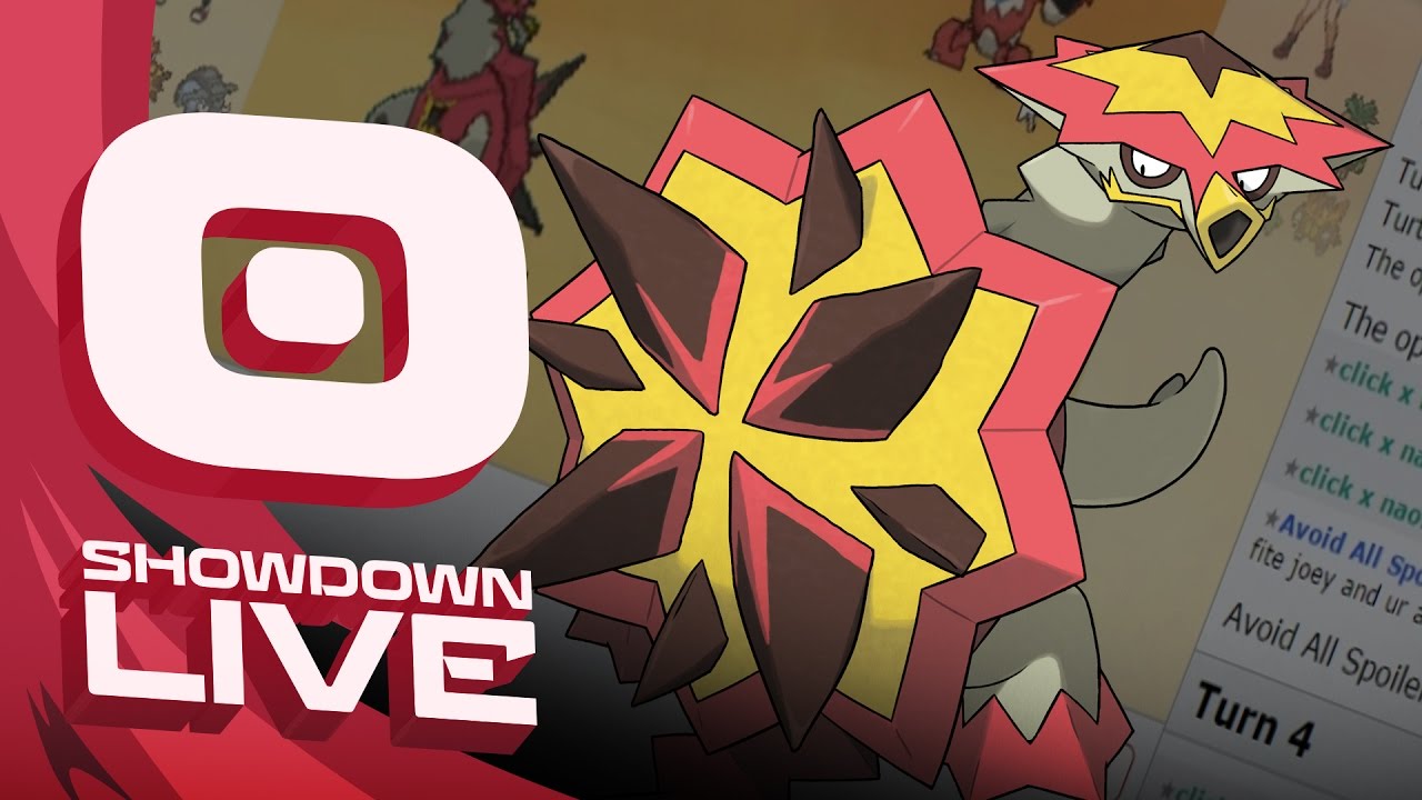 Pokemon Sun and Moon! Showdown Live: Enter Turtonator - Turtonator Showcase!