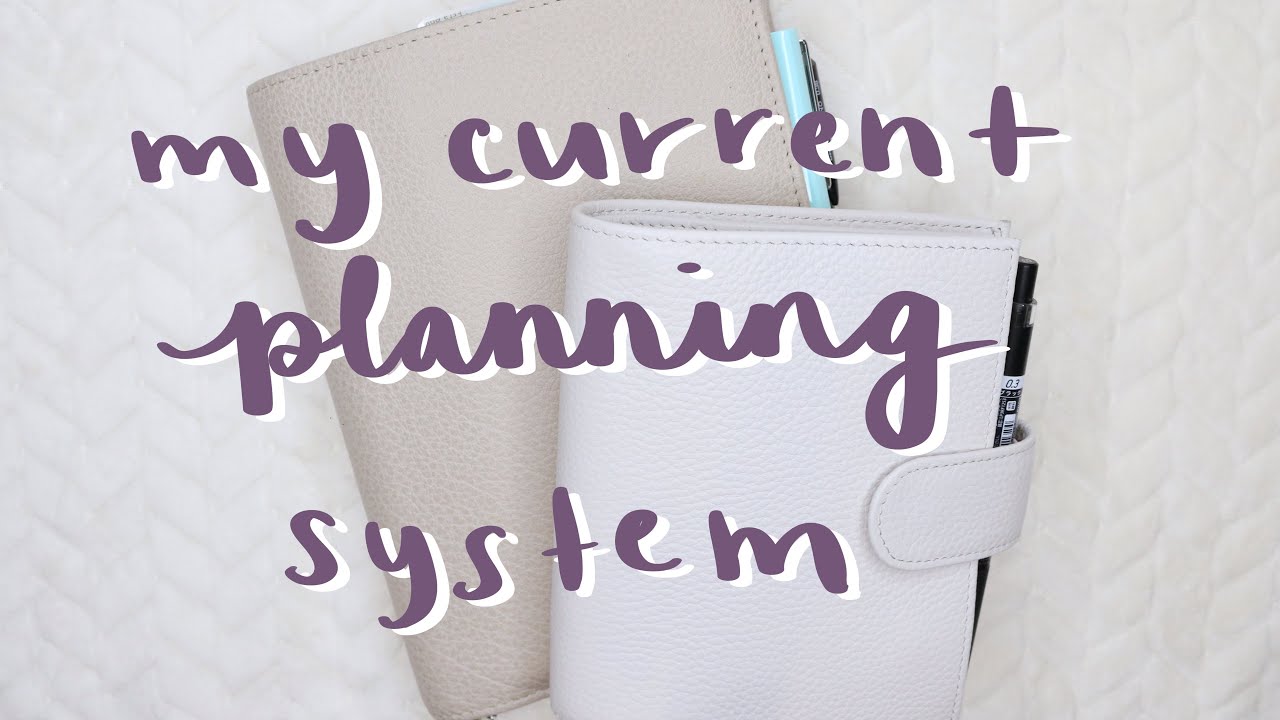 My current planning system | Daily, Weekly, Monthly