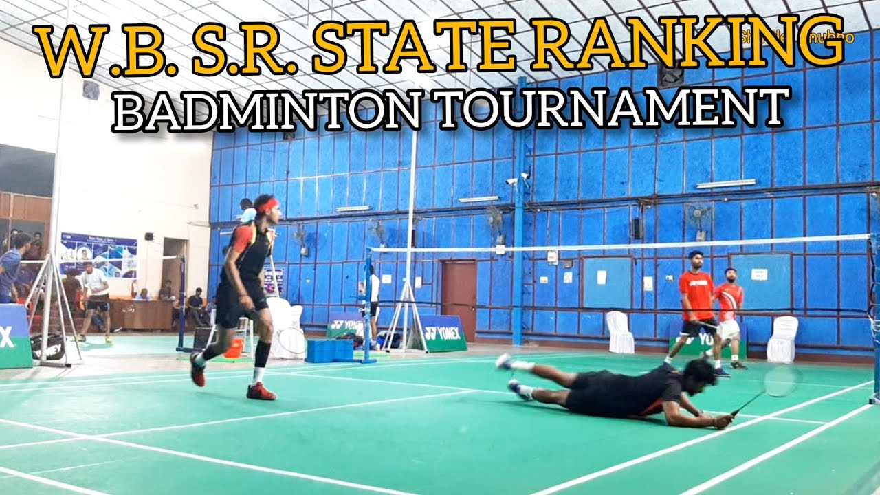 W.B. Senior State Ranking Badminton Tournament Pritimoy & Kaustab Vs Amit & Partner #wbba#tournament