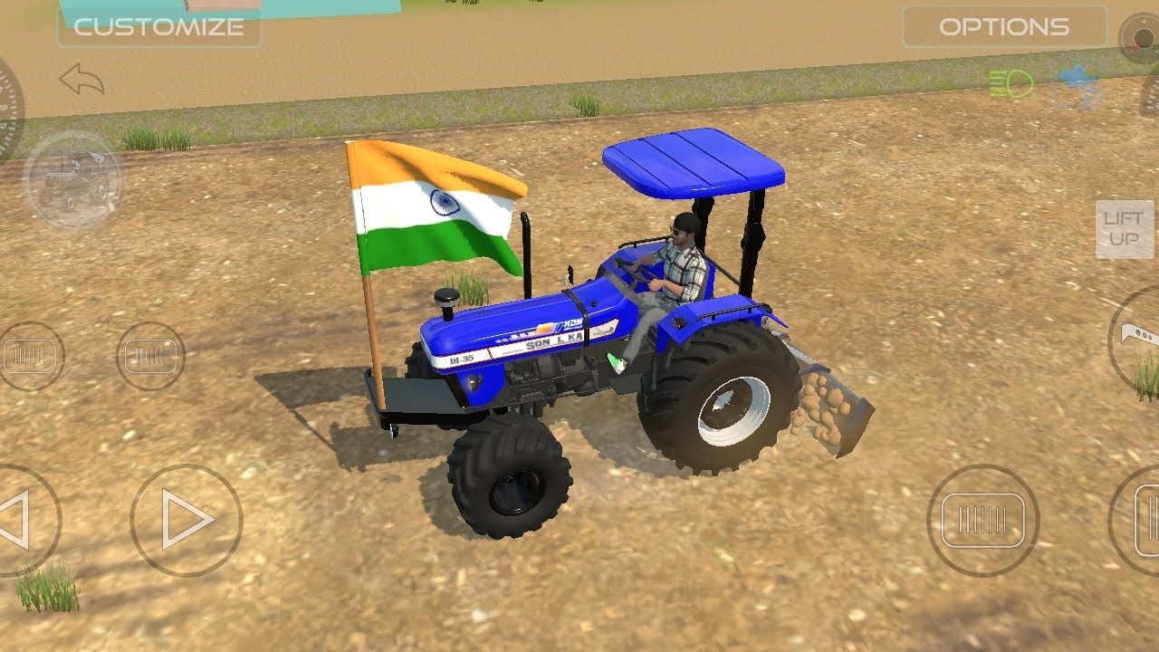 Indian farming 3D game //🌿🍓| swaraj sonalika 🥭 holland trecter //🌾 gameplay #trector #gaming 