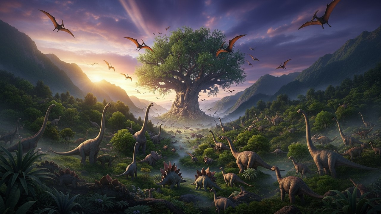 The Land of Origin The Garden of Eden of the Dinosaur Empire.