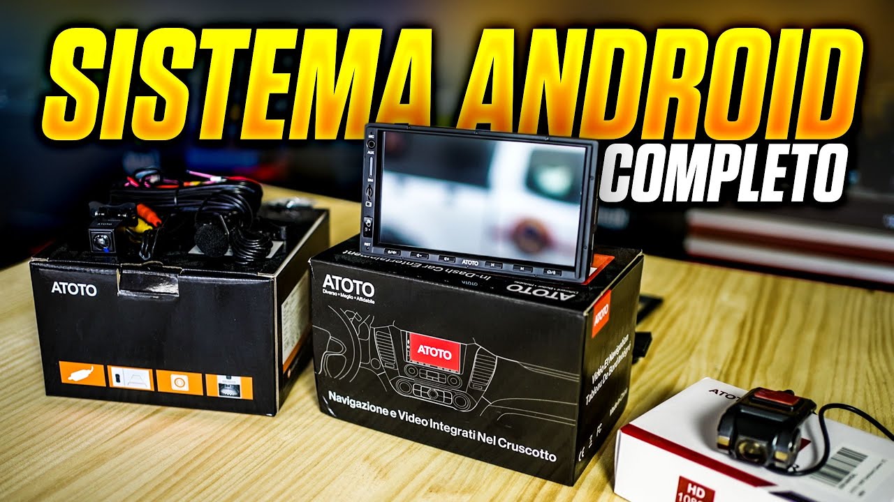 Sistema Android completo. Atoto S8