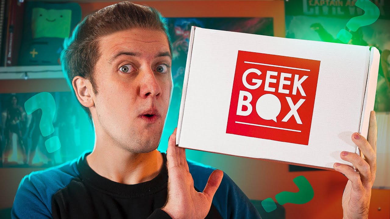Geek Box - Распаковка таинственной коробки. Полный рандом. Вариант для Новогоднего Подарка. | Гайз