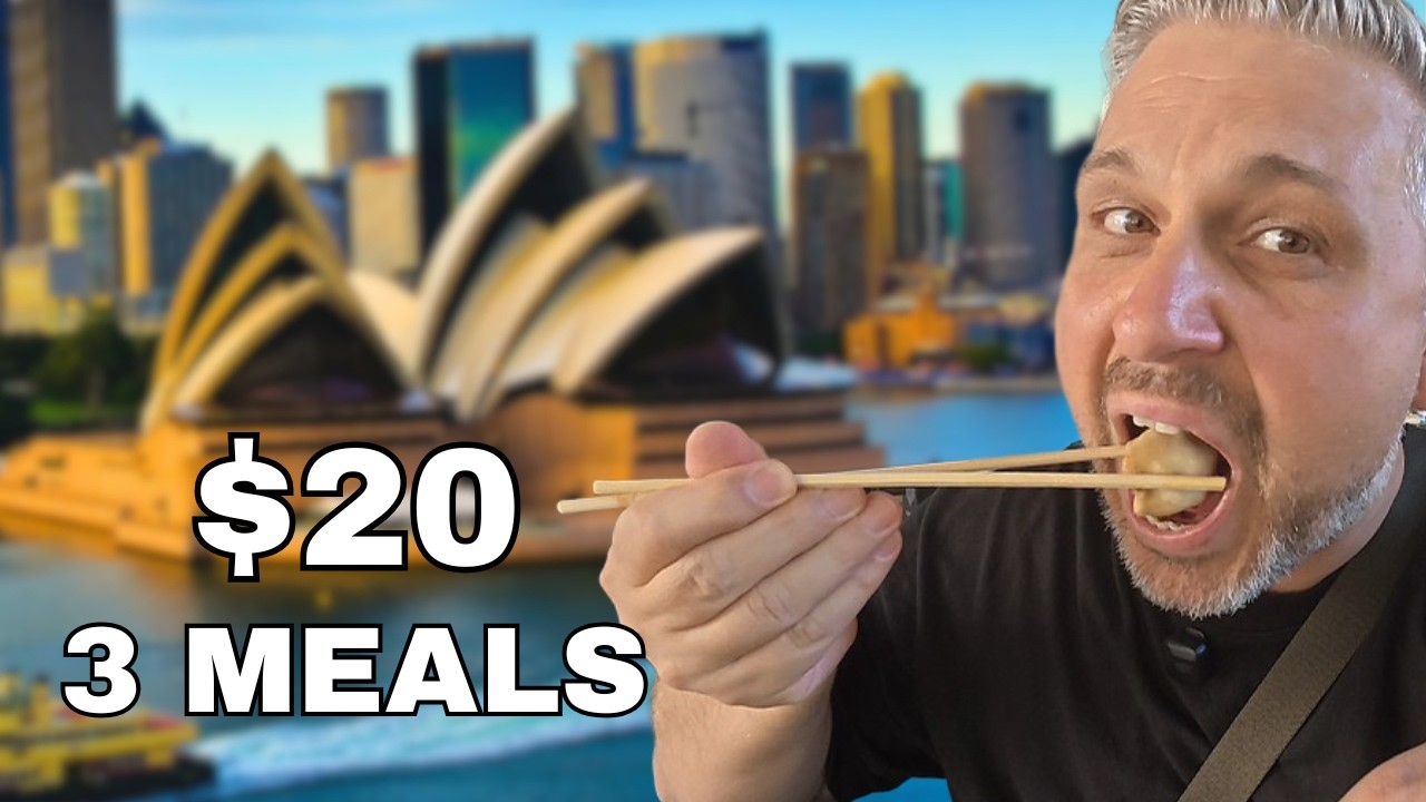 Как выжить в центре Сиднея, имея всего 20 долларов — кулинарный челлендж