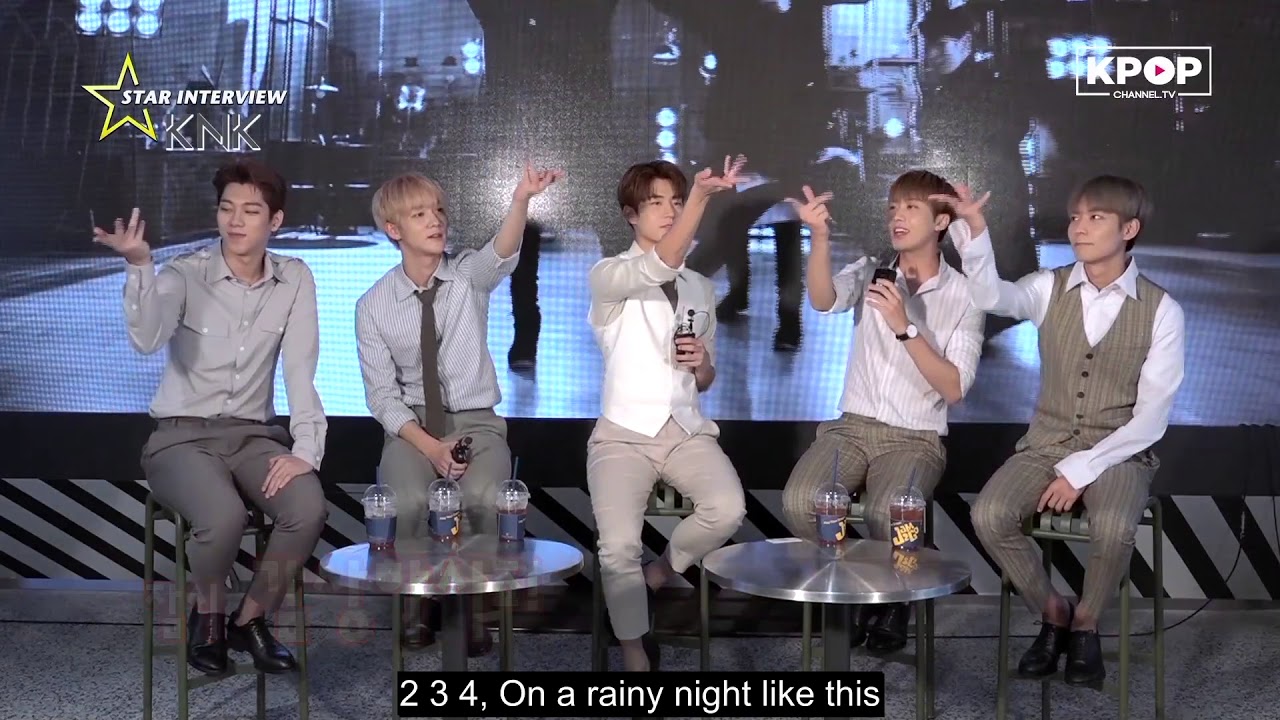 [ENG SUB] KNK Ep.1 STAR INTERVIEW ★ Full 크나큰 Q&A ★ Win Signed Album!