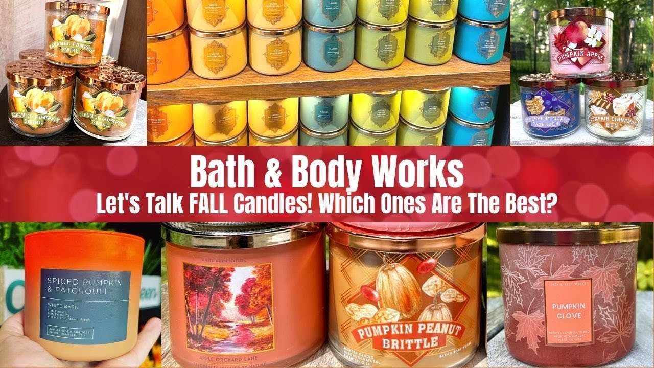 Bath & Body Works: Давайте поговорим об осенних свечах! Какие из них лучшие?