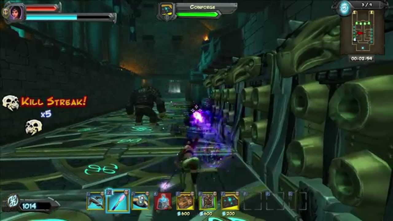 Orcs Must Die 2 [Nightmare] (Sorceress) Part 16 {Classic Levels DLC} - Twin Halls (5 Skulls)