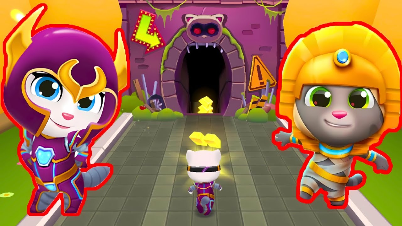 Talking Cyber Angela Gold Run Gameplay Episode 421