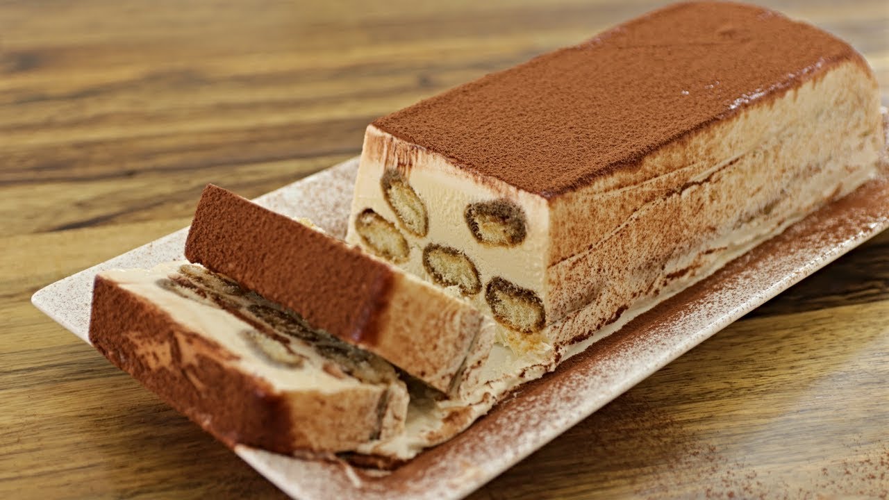 Tiramisu ice cream cake Recipe | How to Make Tiramisu Ice Cream
