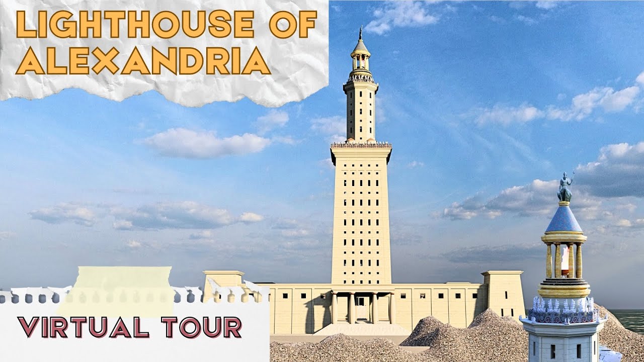 The Lighthouse of Alexandria Walkthrough Tour / Ancient Wonder That Lit Up the World