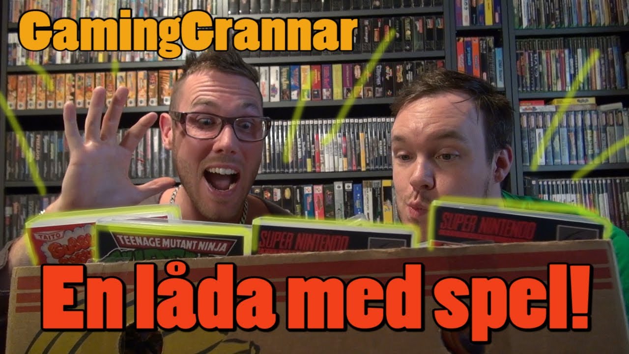 GamingGrannar: En låda med spel!