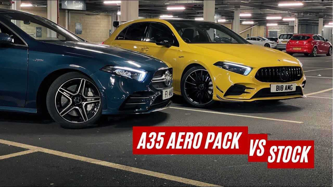 A35 AMG Aero Pack vs Stock - Is The Aero Really Worth It? | UnderTheBonnet