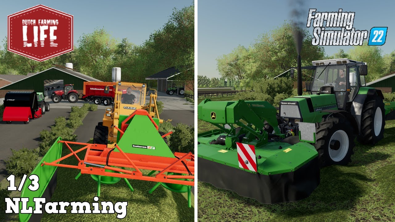 Gras Inkuilen op de Boerderij Van NLFarming | Deel 1/3 | FS22