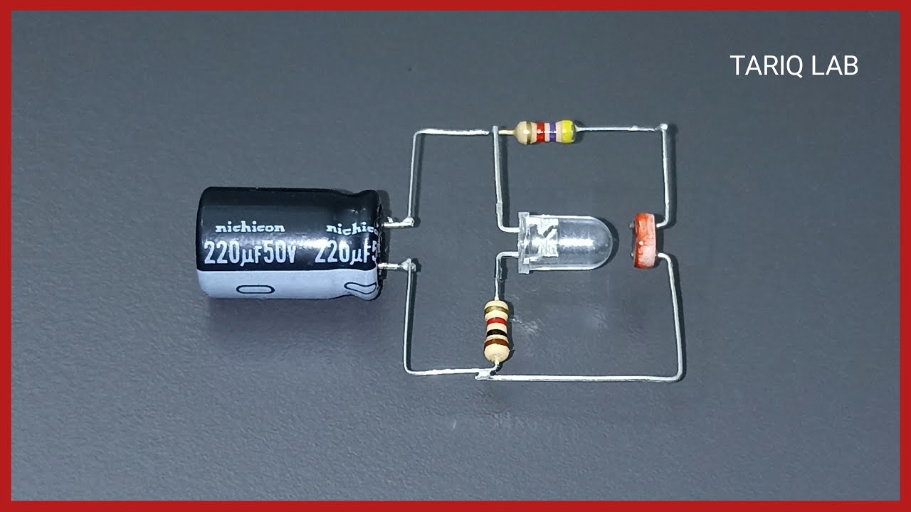 3.7V LED Flasher Circuit