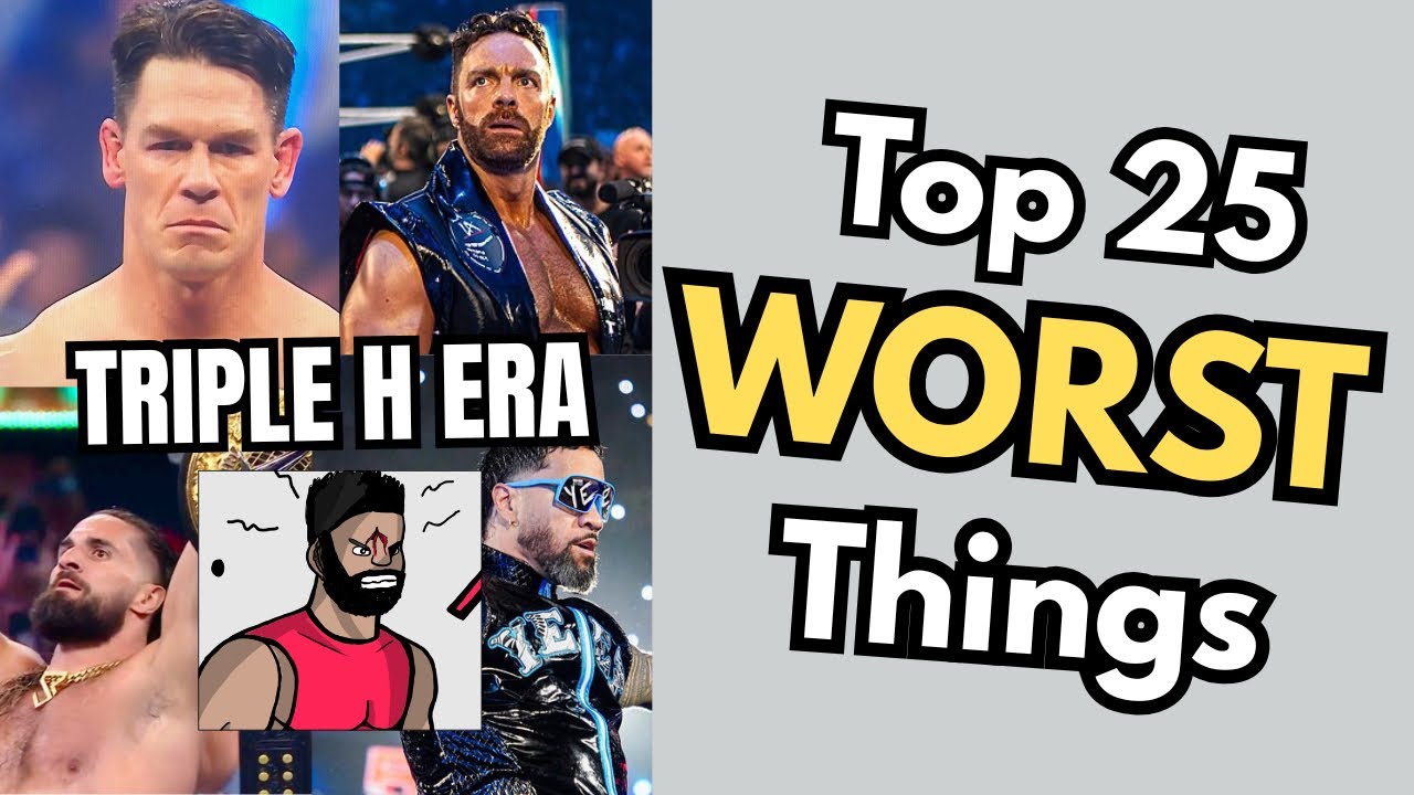 Top 25 WORST Things In The TRIPLE H ERA (So Far)
