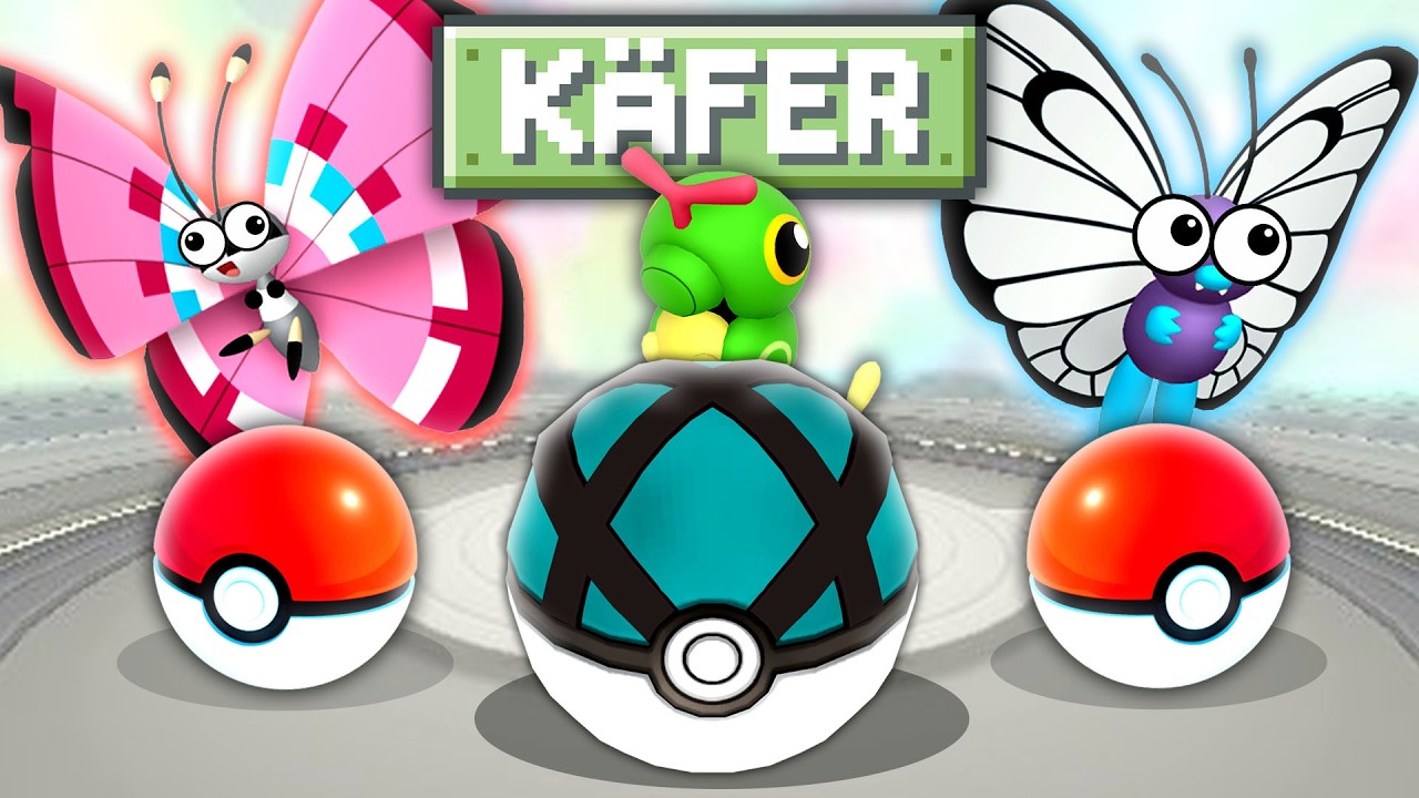 Eine Nuzlocke, aber ich darf NUR Käfer Pokémon benutzen!
