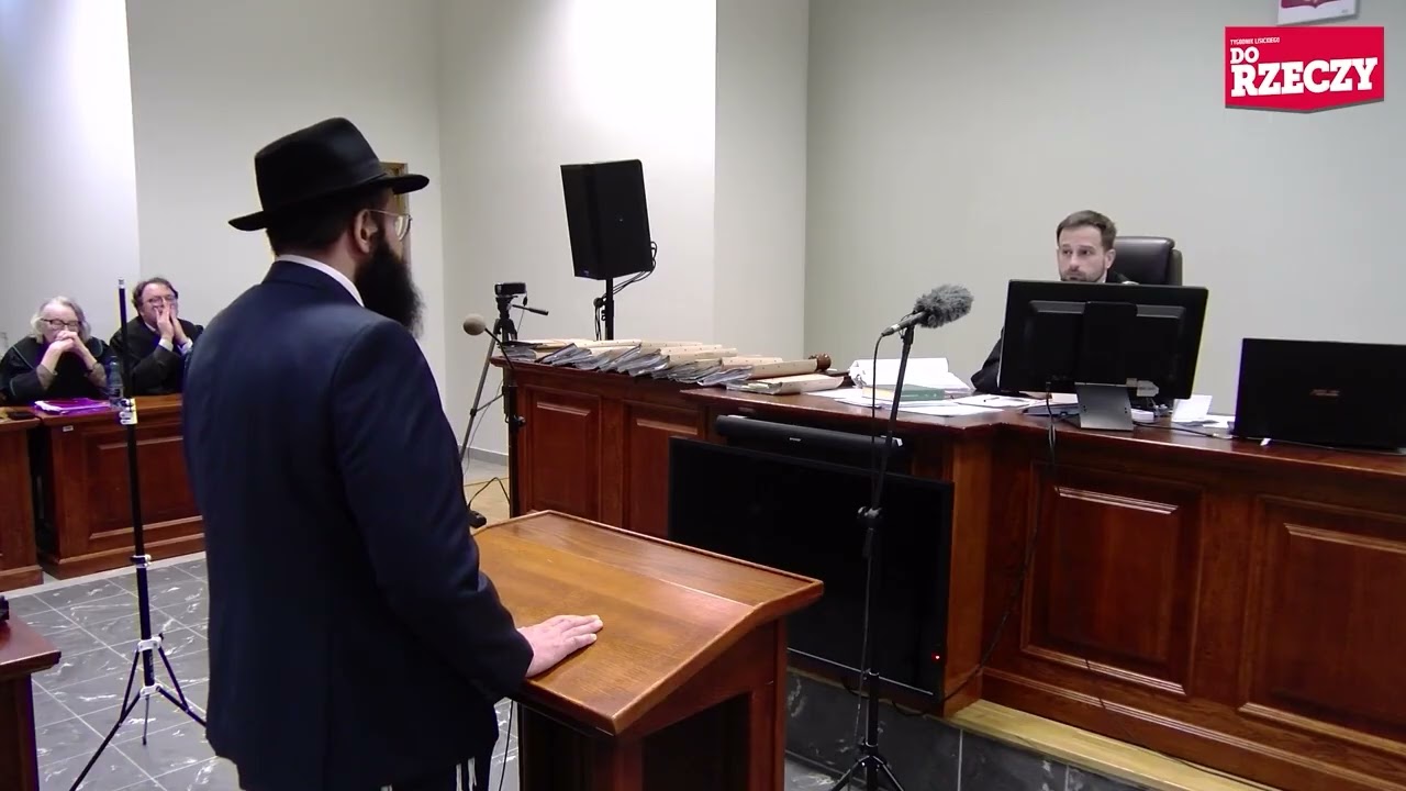 Rabin Szalom Ber Stambler zeznaje w sprawie G. Braun!