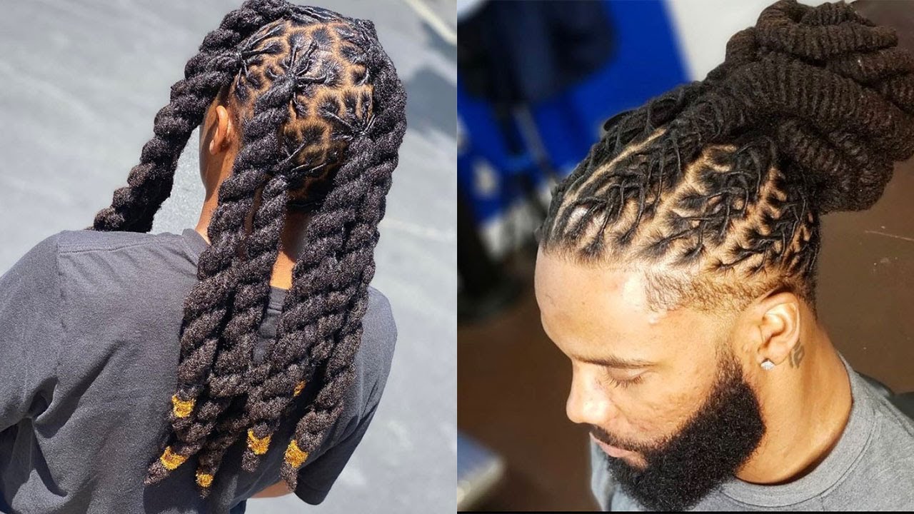 Подборка мужских дредов | Loc Retwist