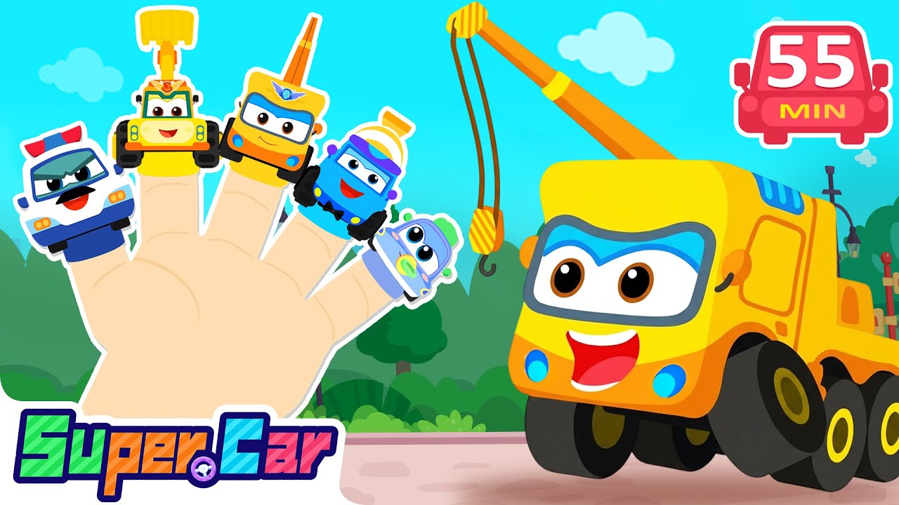 Big Trouble Calls the Super Crane Truck🏗️ Rescue Time! | Kids Cartoons | SuperCar