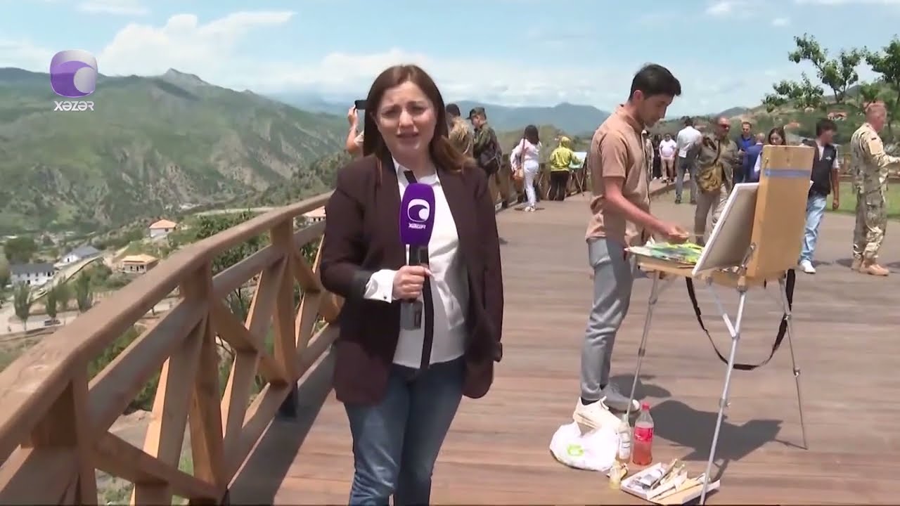 Laçın bu dəfə əcnəbi qonaqları qəbul etdi...