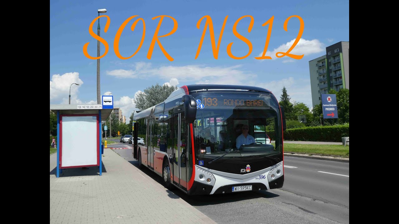 SOR NS12 na testach w Krakowie