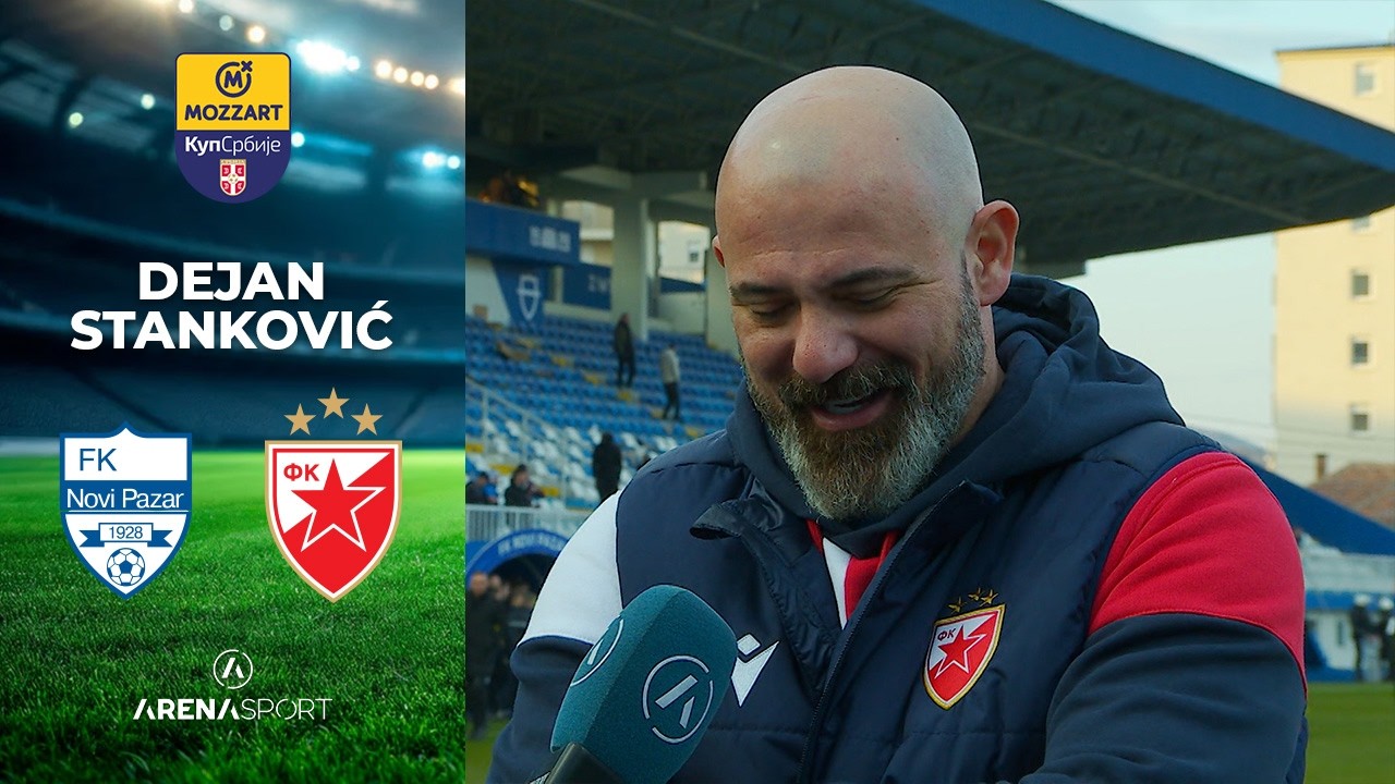 Dejan Stanković za Arenu: Došli smo da pobedimo, uspeli smo | Novi Pazar-Crvena zvezda | 05.03.2026.