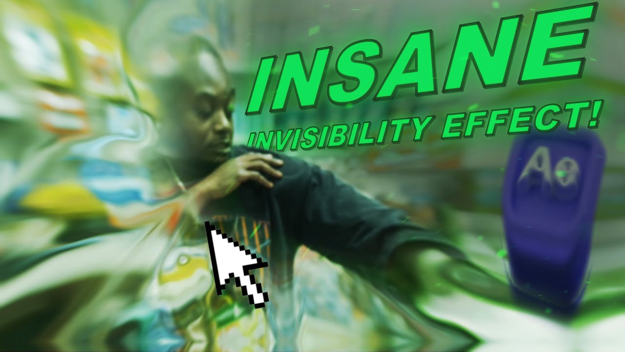How to Create INSANE Invisibility Effect in After Effects! (Easy Tutorial)