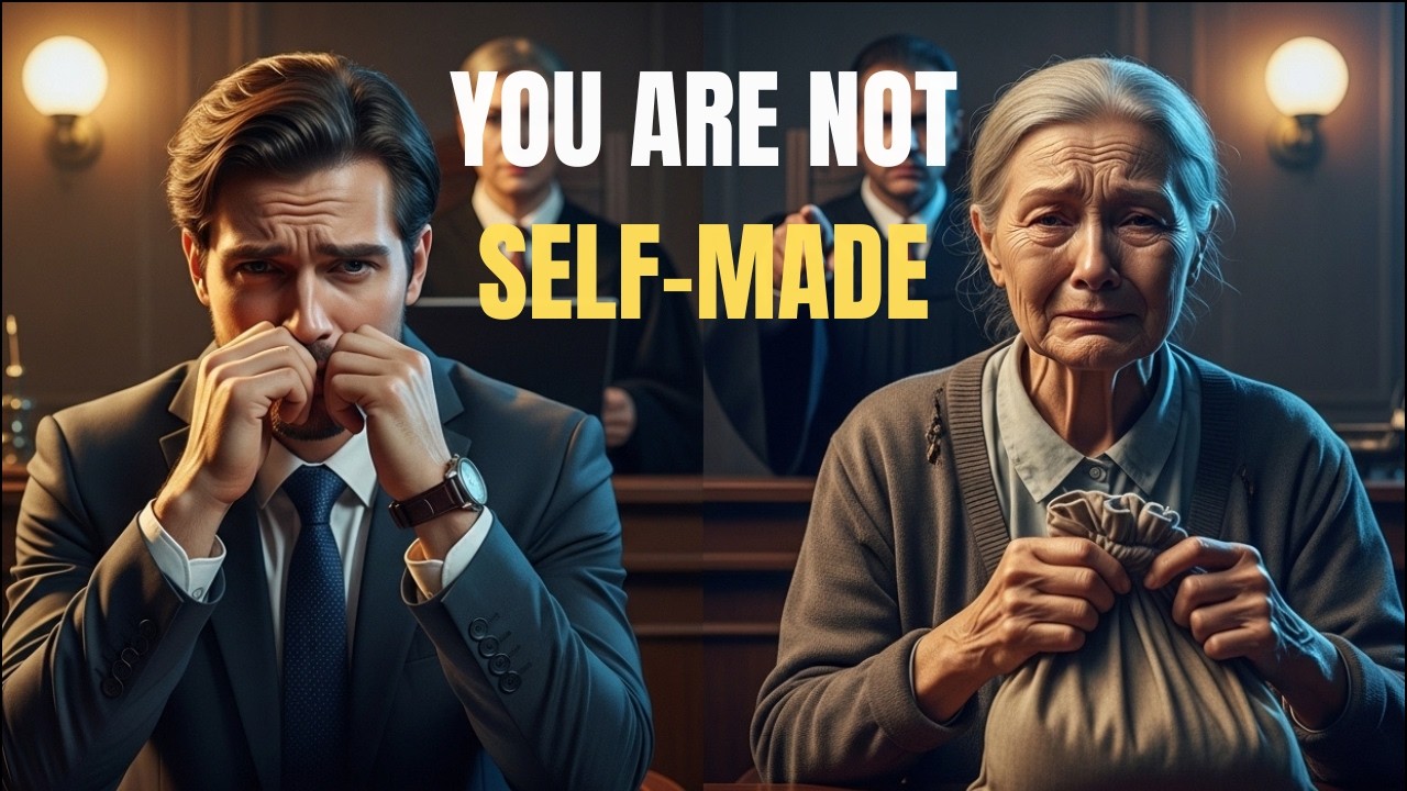 Lawyer Was Ashamed of His Mother in Court… Then the Judge Spoke