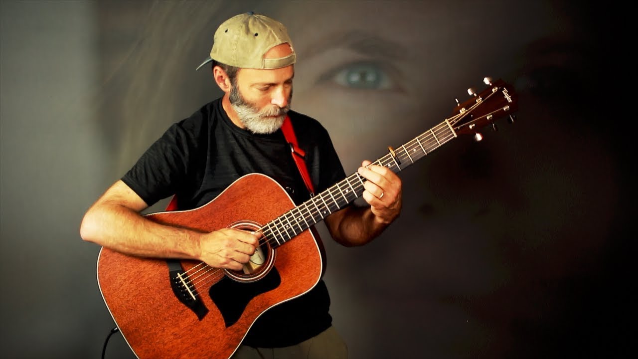 Ambient Guitar Meditation 17-27 Those Grey Eyes (Taylor Acoustic Baritone Guitar)