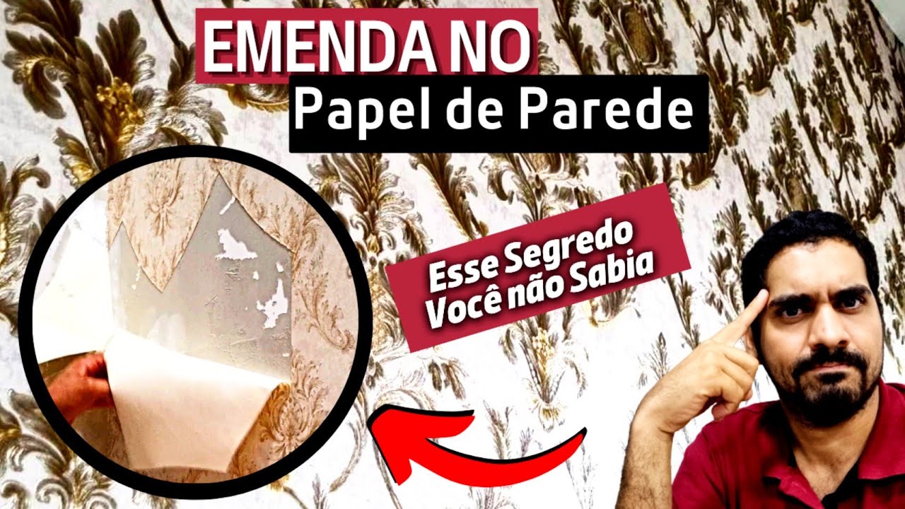 PAPEL DE PAREDE - COMO FAZER A EMENDA PERFEITA - TÉCNICAS DE ACABAMENTOS - Arabesco