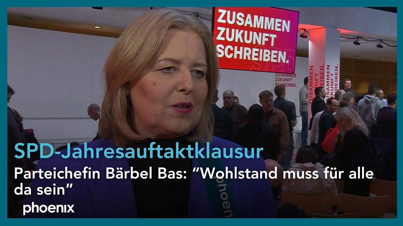 Jahresauftaktklausur SPD-Parteivorstand: Interview mit Bärbel Bas (Parteivorsitzende) | 07.02.26