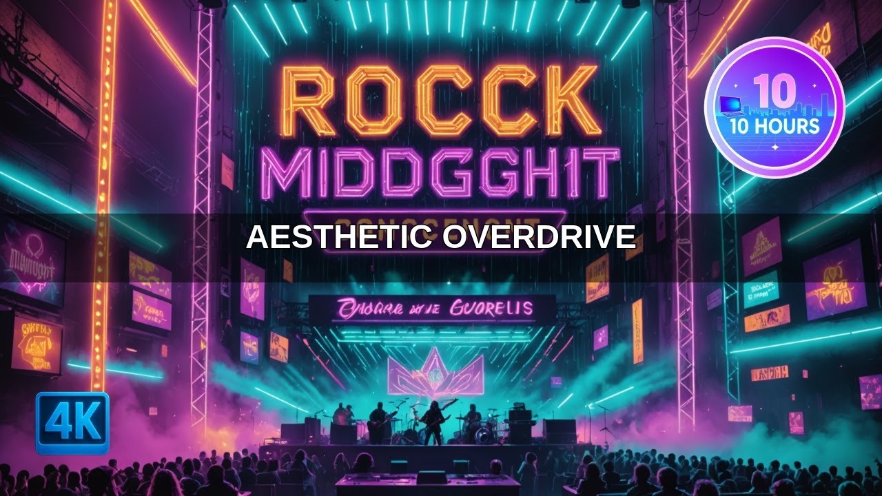 Rock Concert Scene ♫ Stress Relief ♫ 10 Hours