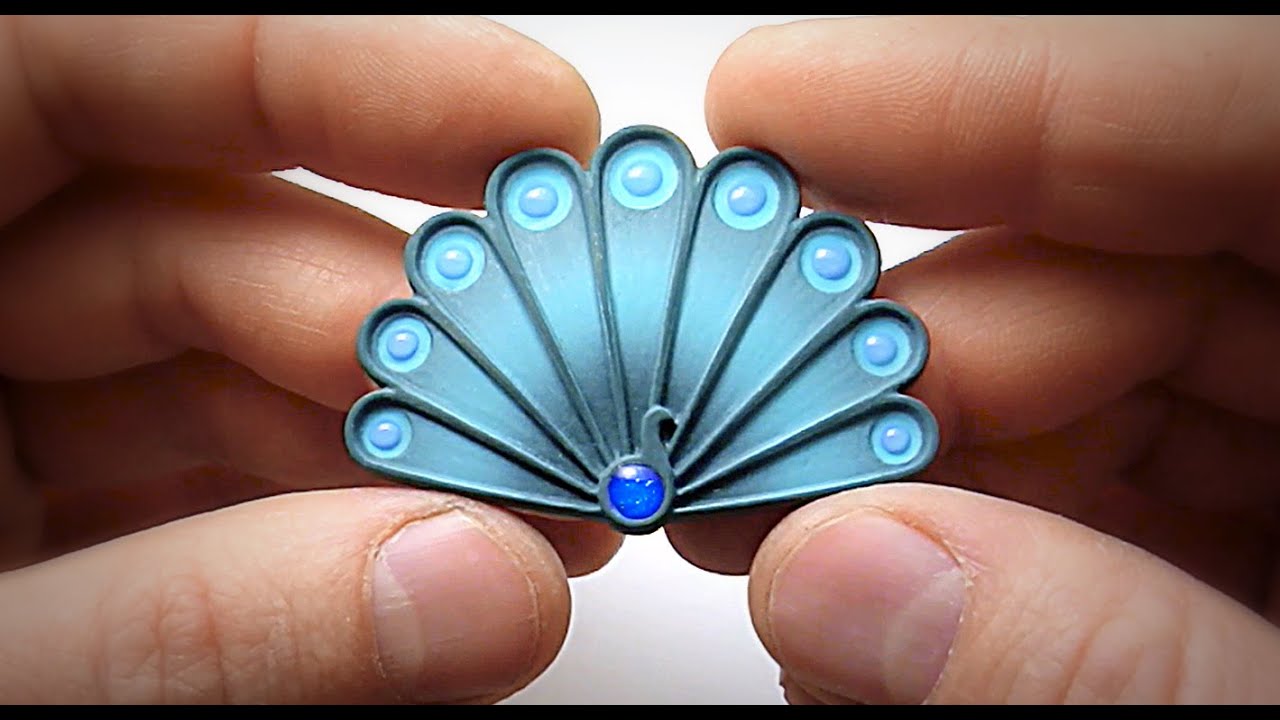 DIY: miraculous peacock brooch