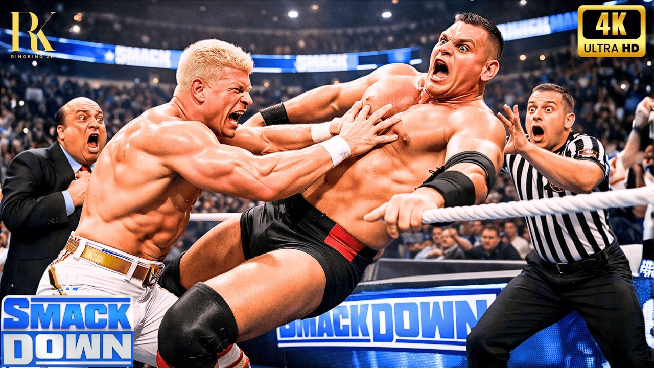Cody Rhodes vs Gunther • WWE SmackDown • February 13, 2026 👊 #codyrhodes #gunther