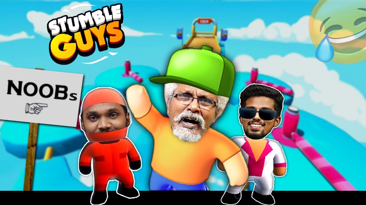 Stumble Guys Fun! | Noobs ke Tough kudukum DAD 😂