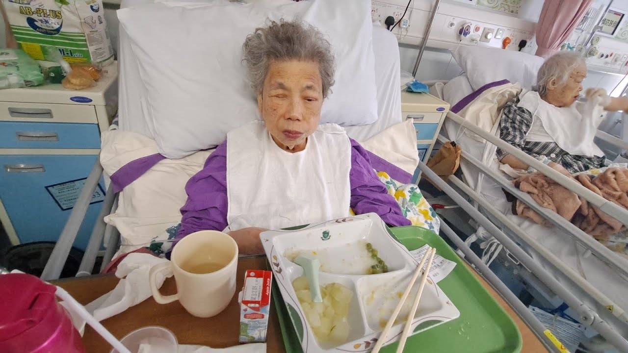 MY GRANDMA'S SECOND DAY IN THE HOSPITAL#vlogfiralpmihongkong 