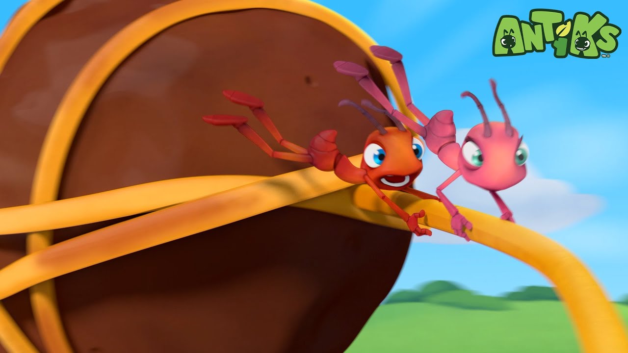 🐜Regretti Spaghetti!🍝 | Antiks | Moonbug Kids - After School Adventures